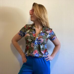 VTG Weissman Hawaiian Blouse